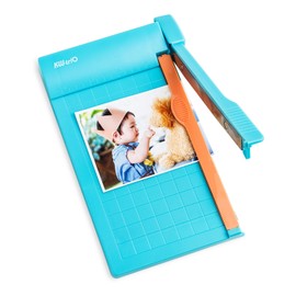Mini A5 Paper Trimmer 4x6in Panel Size Portable Desktop Manual Photo Paper Cutter for Craft Cards Scrapbooking Home School Office