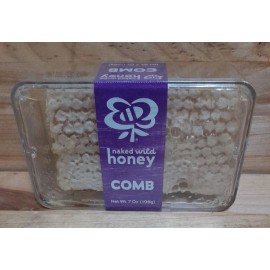 NAKED Wild "Honey Comb" product of Bulgaria 1 INGREDIENT ONLY = RAW HONEYCOMB 7z