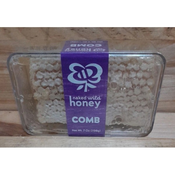 NAKED Wild "Honey Comb" product of Bulgaria 1 INGREDIENT ONLY