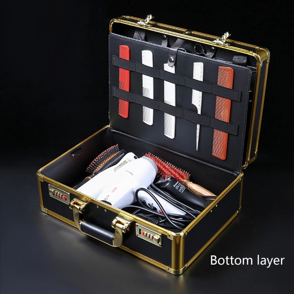 TBvechi Suitcase Storage Box Barber Carrying Case Clipper Trimmer Organize