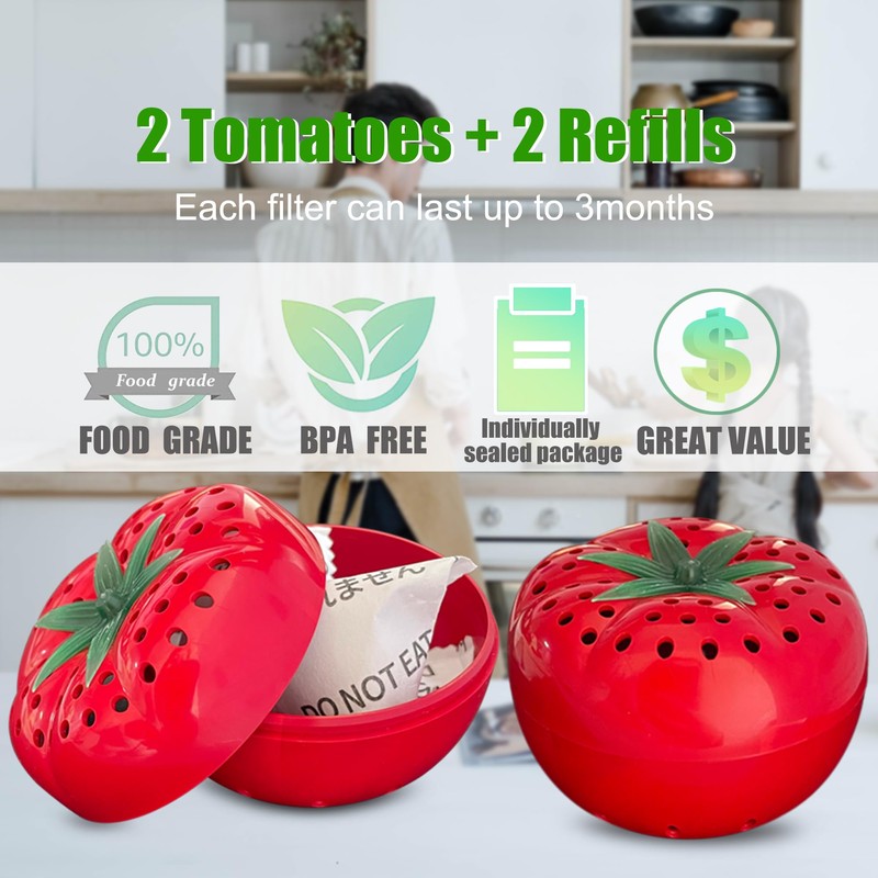 ShuRex Produce Freshness Preserver Saver Kit- Keep Fruits and Vegetables