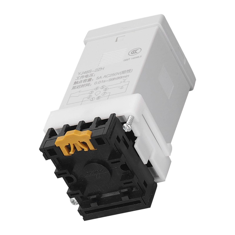 Time Relay 8 Pin 2 Sets 0.01S To 99H99MIN Programmable