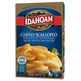 Idahoan Cheesy Scalloped Homestyle Casserole, 4 oz (Pack of 12)