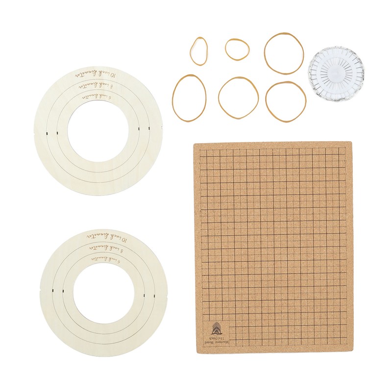 Macrame Board 11x15in Lightweight Macrame Braiding Board Reusable Grids Braiding