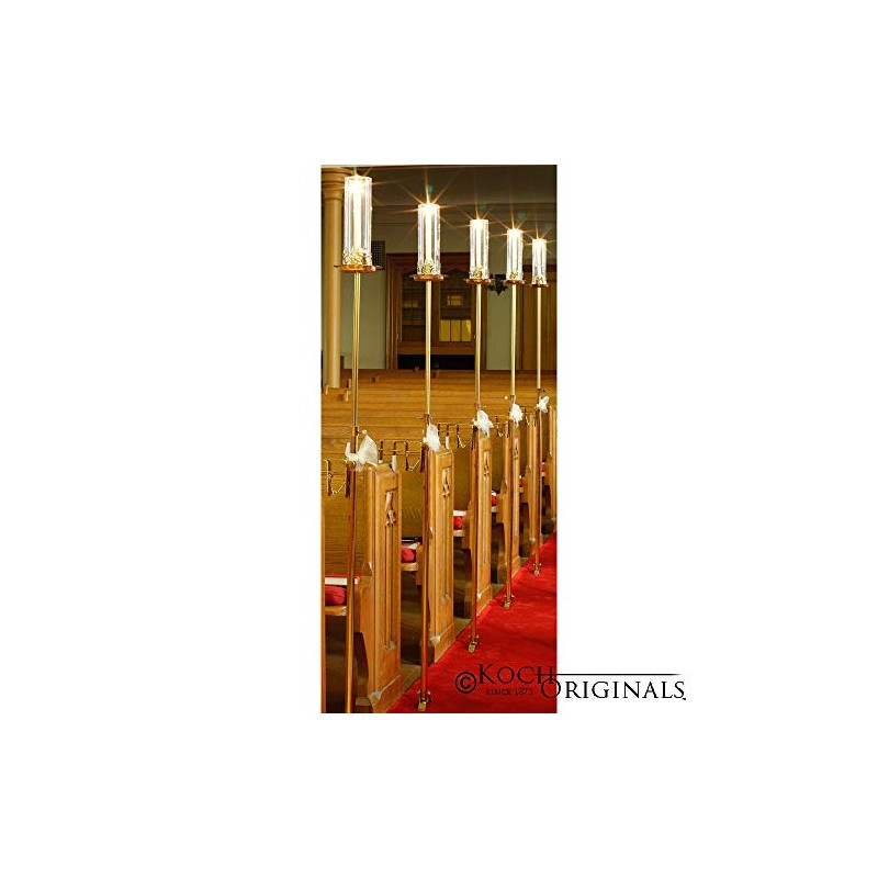 Koch Originals Steel Dripless Candle (Mechanical Candle) (25 Inch)