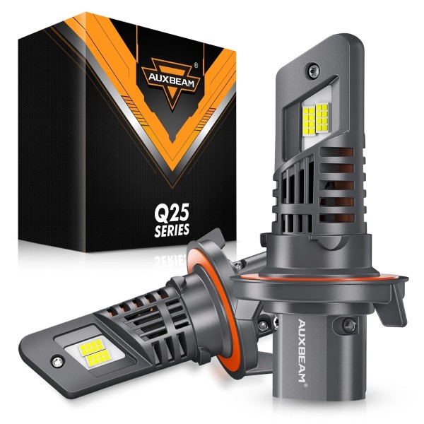AUXBEAM H13 Canbus LED Headlight Hi-Lo Beam for Dodge Ram