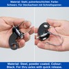 Bike Trailer Coupling with Safety Cotter Pin - 2 Sets
