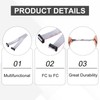 sourcing map 4 Pcs IDC Flat Ribbon Cable, 2.54mm Pitch