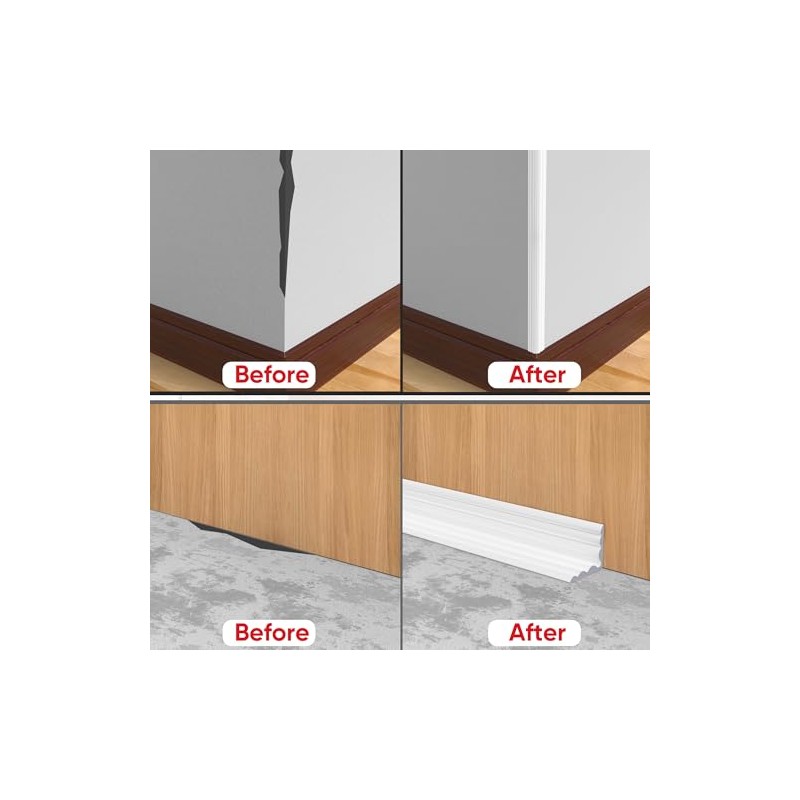 Wall Corner Protector Peel and Stick Wall Molding Trim Flexible