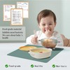 Siliconty Silicone Placemats for Kids & Toddlers, Non-Slip, Machine Washable,