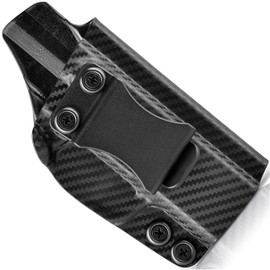Concealment Express IWB KYDEX Holster, Fits CZ P-10 C - Claw Compatible w/ Posi-Click Retention & Adjustable Cant - Custom Fit, Made in USA (Carbon Fiber Black)
