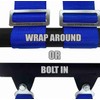 50 Caliber Racing Blue 2" 4 Point Harness w/bypass for