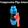 TOP-VIGOR 25mm Stop Tap Valve Connector for HDPE or Alkathene