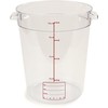 Carlisle FoodService Products Storplus Round Food Storage Container with Stackable