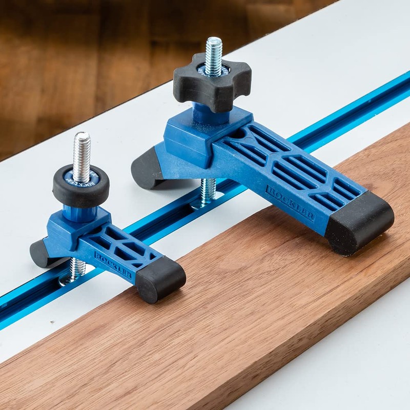 Rockler Bit-Saver Hold Down Clamps, 5-1/2''L x 1-1/4''W, 2-Pack