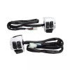 Dreamizer Chrome Motorcycle 1" Handlebar Control Switches+ Wiring Harness For