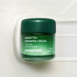 innisfree 이니스프리 그린티 세라마이드 버터 보습 크림 / 수분 속건조 장벽 화잘먹 50ml, 1개