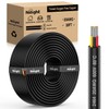 Nilight 30FT 20 Gauge 3 Conductor Electrical Wire Tinned Oxygen
