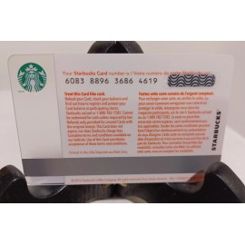 STARBUCKS  CANADA CARD 2012 "HAPPY VALENTINE'S DAY" BRAND NEW GREAT PRICE