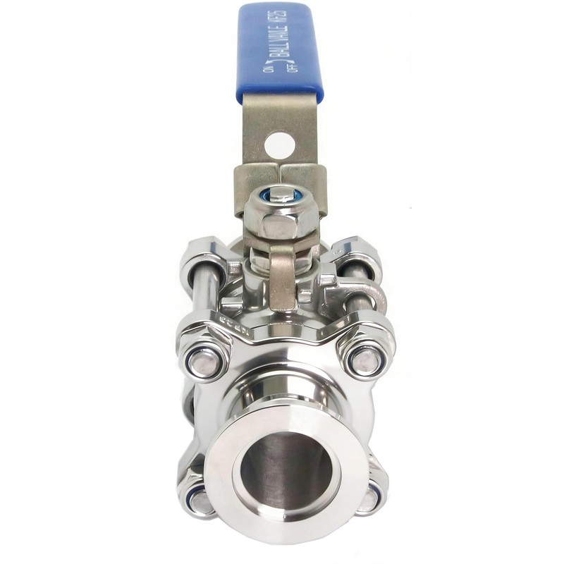 QiiMii KF-25 Vacuum Ball Valve Clamp Valve with Locking Device,