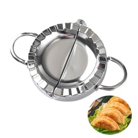 Stainless Steel Ravioli Mould, Stainless Steel Dumpling Maker, Dumpling Maker, Tortellini Shape, Mouth Pockets, Dumpling Maker, Convenient and Quick, Suitable for Preparing Delicious Food at Parties