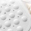 Non-Slip Mat with Suction Cup Quarter Circle Non-Slip Mat Bath