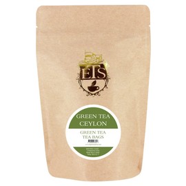 English Tea Store Green Teabags Ceylon, 25 Count, 52.5 g
