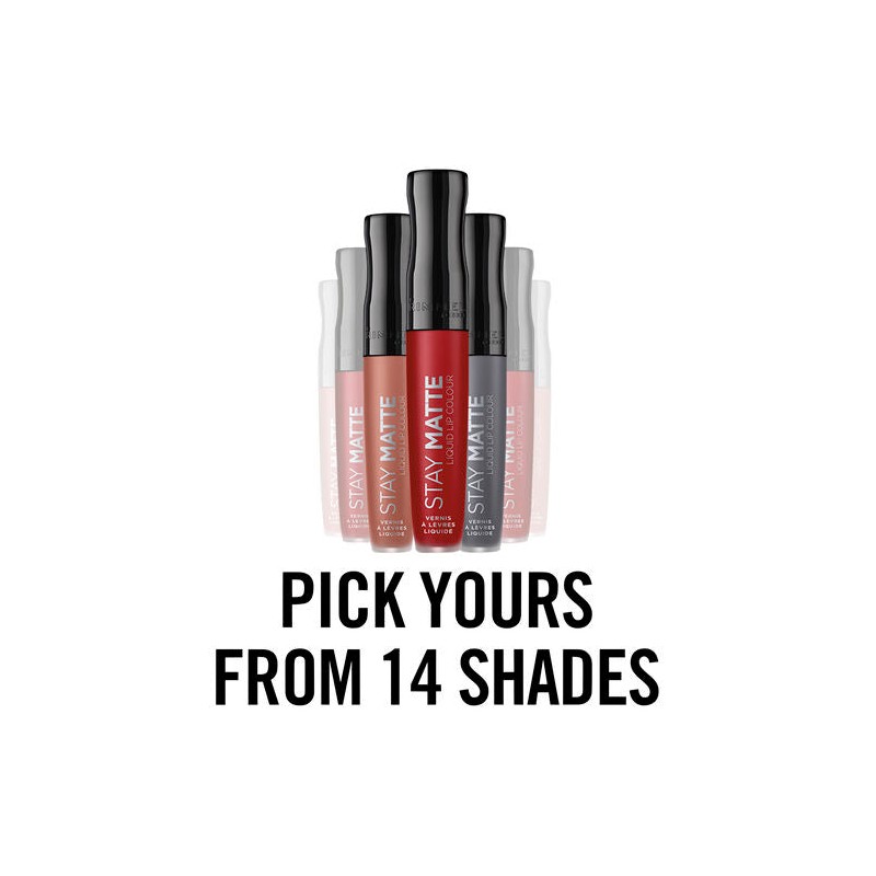 Rimmel Stay Matte Liquid Lip Colour 500 Fire Starter