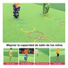 10pzs Anillos de plástico Anillo de Salto para niños,Aros de