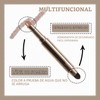 Barra de sombra de ojos impermeable con esponja mezcladora
