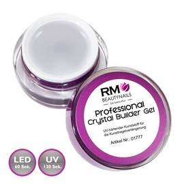 Crystal Building Gel Builder Gel Modelling UV LED Nail Gel RM Beautynails 1 x 5 ml (Pack of 1)