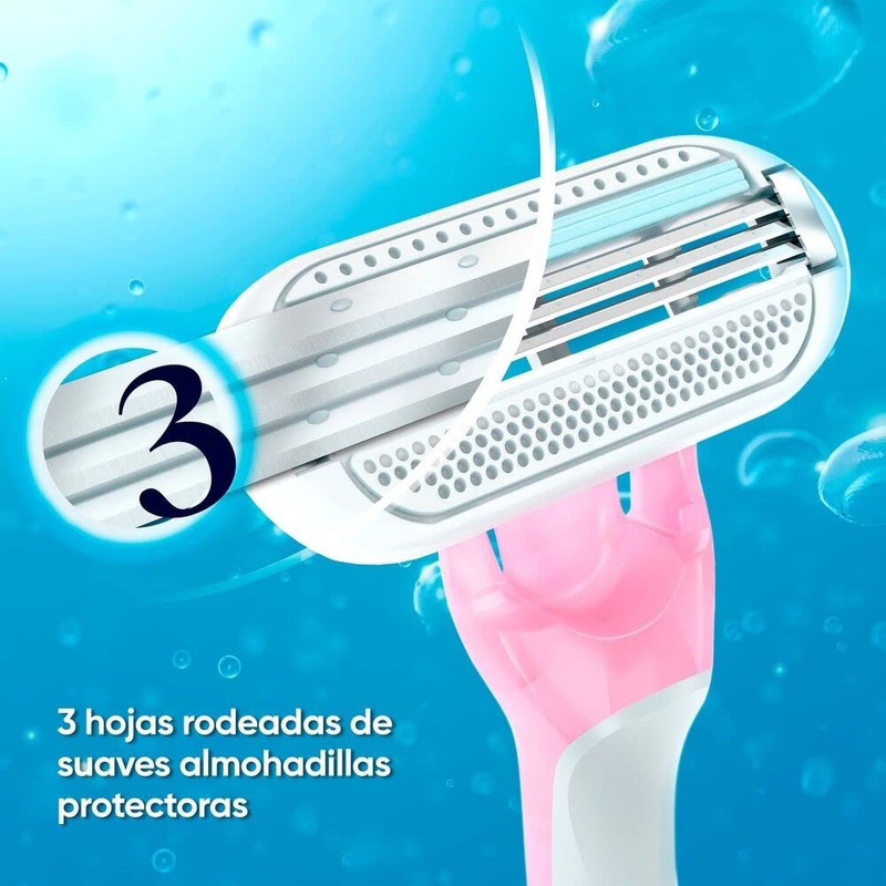 Venus Kit Venus Rastrillo para Afeitar Sensitive Desechable 2 Unidades