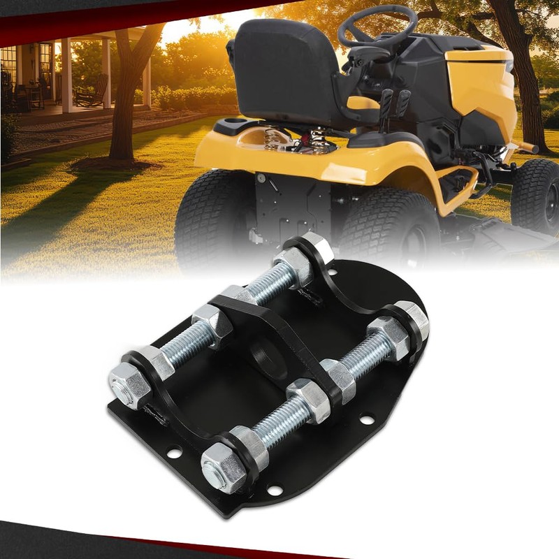 CROSSDESIGN Adjustable Pulling Hitch Compatible with Heavy Duty Garden Tractor