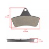 Celox Front and Rear Brake Pads for Arctic Cat 500