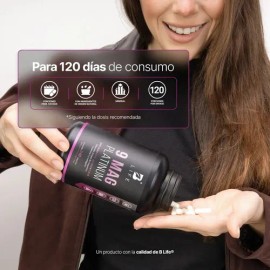 9 Tipos De Magnesio Cloruro 240 Caps. B Life 9 Mag Platinum Sabor Sin sabor                                                                           