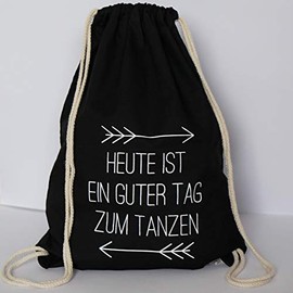ElliGa Gym Bag JGA Backpack for Hen Night Dance Black