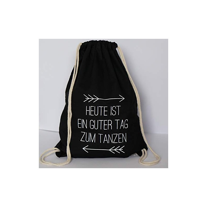 ElliGa Gym Bag JGA Backpack for Hen Night Dance Black