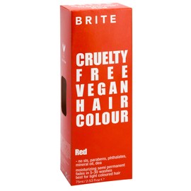 BRITE Semi Permanent Hair Colour, Red, 75 ml