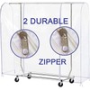 Garment Rack Cover for Clothes Rack Cover with 2 Durable