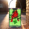 Hanging Solar Lantern Outdoor Decorative Waterproof LED Solar Cardinal Lights