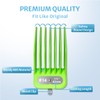 Extra Long Clipper Guards Set Compatible with Andis Master, Oster