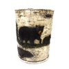 Marco Black Bear Bathroom Accessories (Wastebasket)