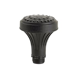 Oase Vulkan 37-2.5 K, black, multi-jet nozzle, 37-jet fountain attachment, for water feature pumps with 1 inch connection
