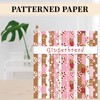 JarThenaAMCS 32 Sheets Christmas Pattern Paper Gingerbread Man Dot Scrapbook