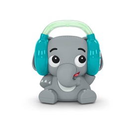 Baby Einstein Baby Einstein Earl the Elephant Baby Sound Machine and Music Player, Included Music and Sounds, White Noise, Bluetooth, Stream Music, Multi-Color Night Light, Use Day and Night, Infant to Toddler