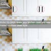 Self-Closing Push to Open Cabinet Hardware CBRIVE 4 Pack Push