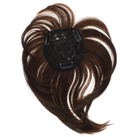 Vaguelly Hair Volume Topper for Women Synthetic Wiglet for Thinning Hair Easy Clip Design Comfort for Everyday Use and Elegant Looks Light Brown