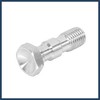 INFINAUTO 2 Set M10x1.25 Metric Thread Double Banjo Bolt Brake
