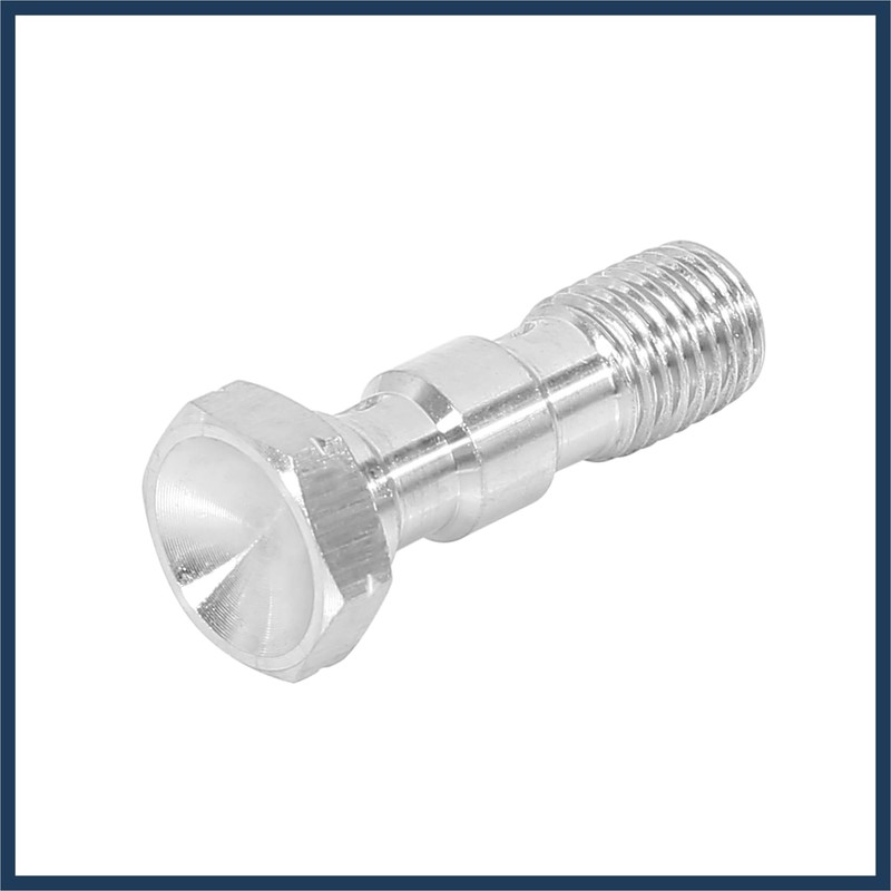 INFINAUTO 2 Set M10x1.25 Metric Thread Double Banjo Bolt Brake