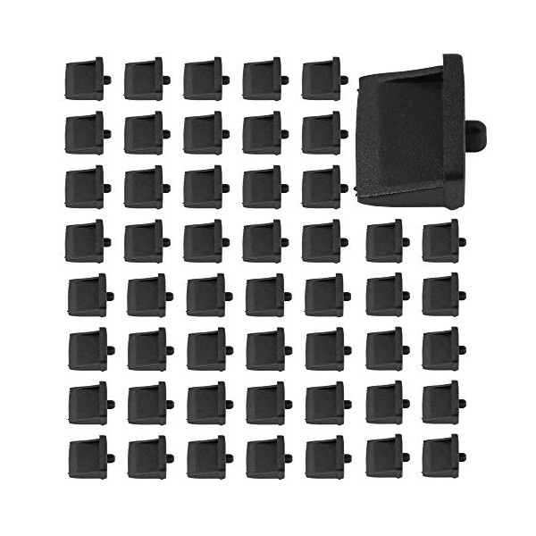 GINTOOYUN 50pcs USB Anti Dust Cap,Port Plug Cover for USB